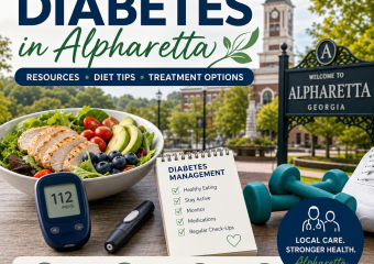 managing diabetes Alpharetta illustration for Managing Diabetes in Alpharetta: Resources, Diet Tips, Treatment Options