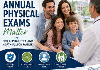 Illustration of Why Annual Physical Exams Matter for Alpharetta and North Fulton Families