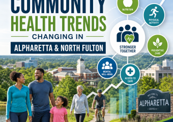 Illustration of Community Health Trends Changing in Alpharetta and North Fulton
