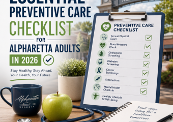 Illustration of Essential Preventive Care Checklist for Alpharetta Adults in 2026