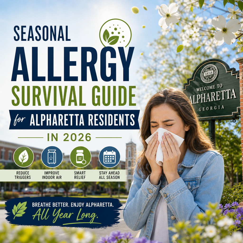 seasonal allergies Alpharetta illustration for Seasonal Allergy Survival Guide for Alpharetta Residents in 2026
