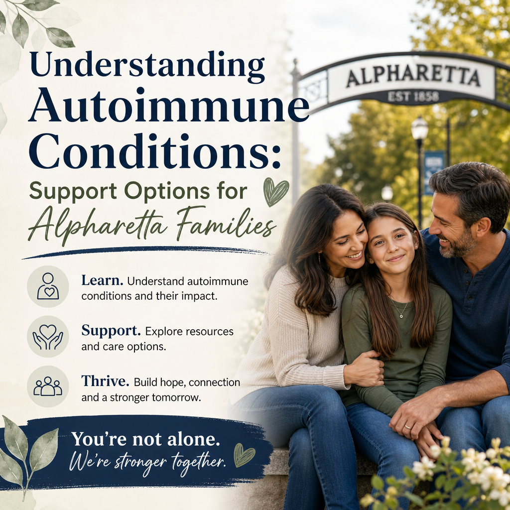 Illustration of Understanding Autoimmune Conditions: Support Options for Alpharetta Families